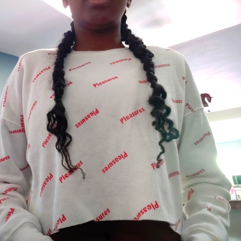 Forever 21 "Pleasures" crop top